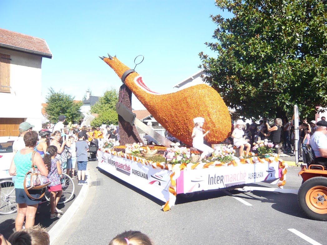Foule calvacade Aureilhan