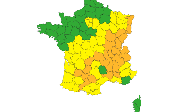 Canicule - 5 départements d'Occitanie en alerte vigilance orange