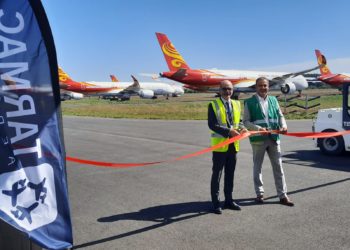 Tarmac Aerosave inaugure un nouveau parking Avion sur l'aéroport de Tarbes Lourdes