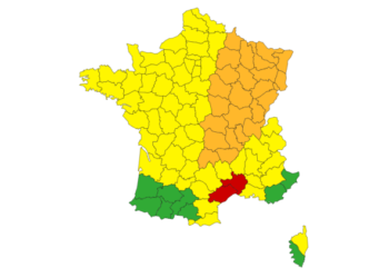 Météo France place 2 départements d'Occitanie en vigilance Rouge