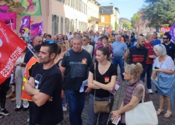 Grève du 18 Octobre, quelques 1500 manifestants à Tarbes