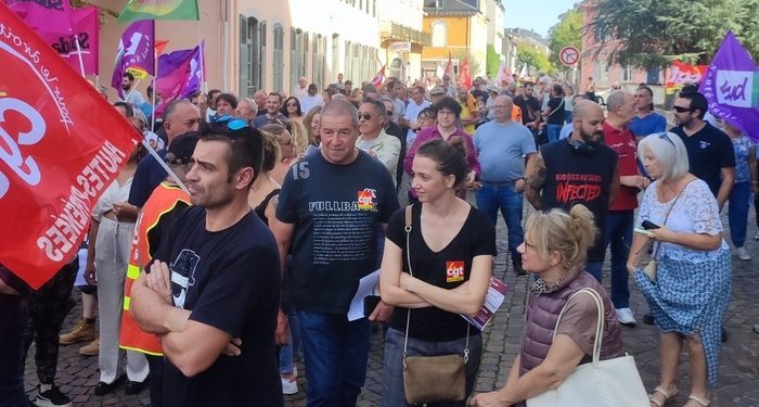 Grève du 18 Octobre, quelques 1500 manifestants à Tarbes