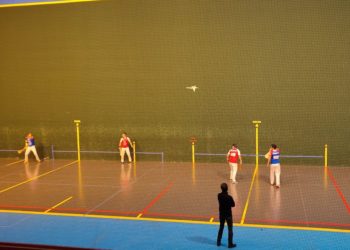 Championnat de France pelote baque mur à gauche à Tarbes