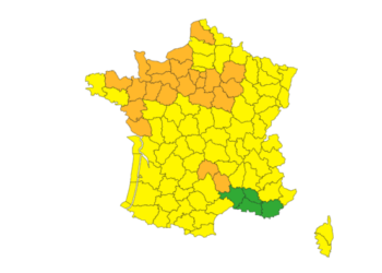 Tempête Gérard : Tarbes et les Hautes Pyrénées en alerte météo vigilance jaune