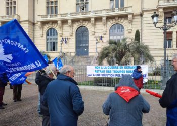 Tarbes - ils ont manifesté leur soutien à l'Ukraine