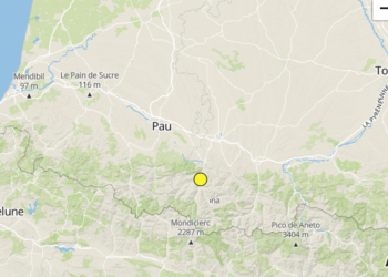 6 petits tremblements de terre proches de Lourdes et Tarbes ce week end