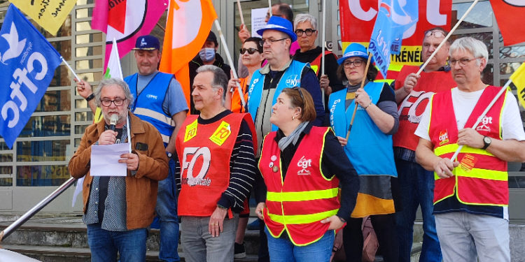 Réforme des retraites, l'intersyndicale tarbaise pointe le déni de démocratie