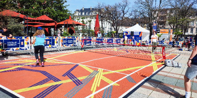 L'Urban tennis a fait étape à Tarbes