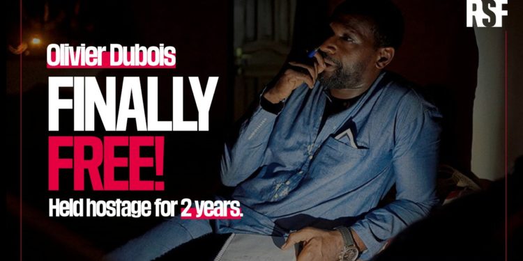Otage depuis 2021, Olivier Dubois a été libéré