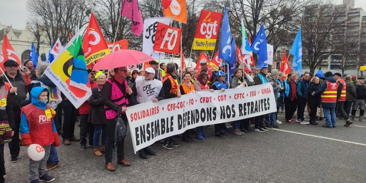 Motivés, les Tarbais manifestent mercredi contre la réforme des retraites