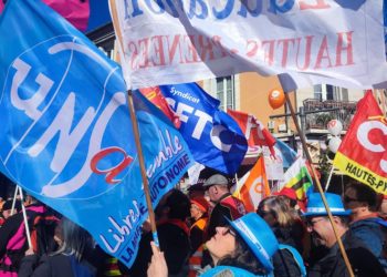 à Tarbes, la manifestation contre la réforme des retraites est aussi sur Twitter