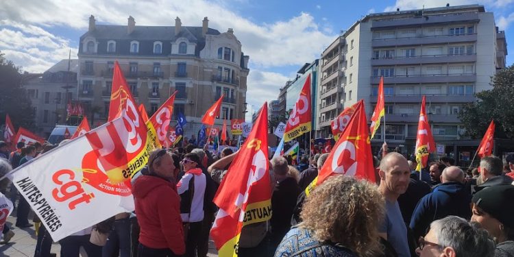 Réforme des retraites, plusieurs actions menées ce matin à Tarbes