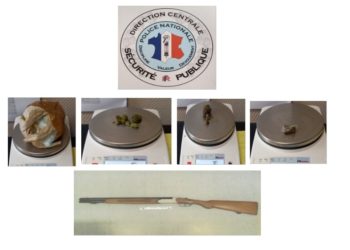 Près de 200 grammes de Cocaïne et un fusil à canon scié saisis à Tarbes