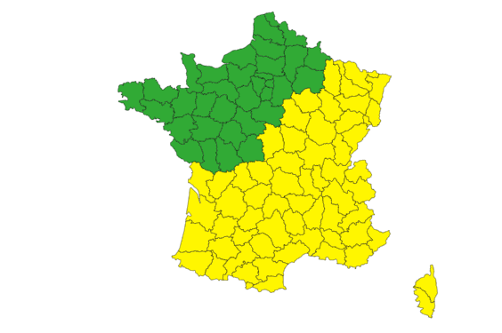 Météo France place les Hautes Pyrénées en alerte météo aux orages