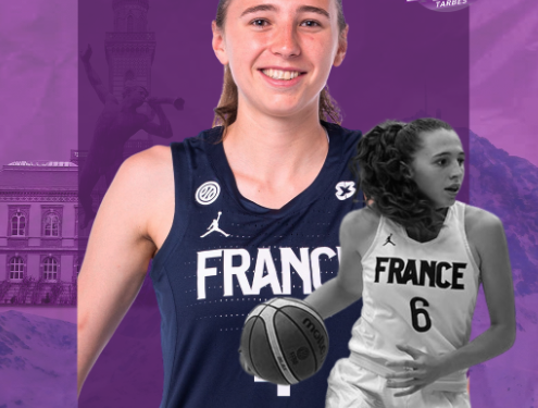 Grand espoir du basket Français, Camille Droguet arrive à Tarbes