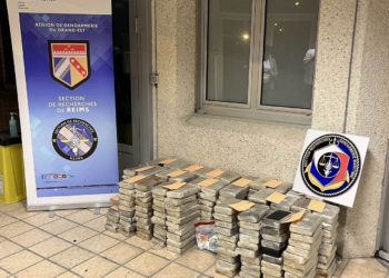 Saisie de 343 kilos de cocaïne