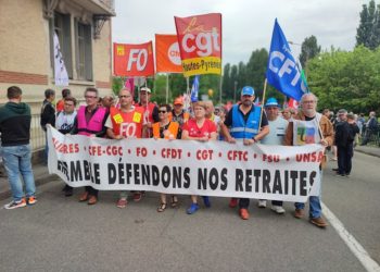 A Tarbes 4200 manifestants (encore) déterminés contre la réforme des retraites