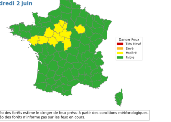 Météo des Forêts, c'est vert en Haute Garonne et toute l' Occitanie #alertemétéo #HauteGaronne #Incendies #Météodesforêts #MétéoFrance #Pompiers