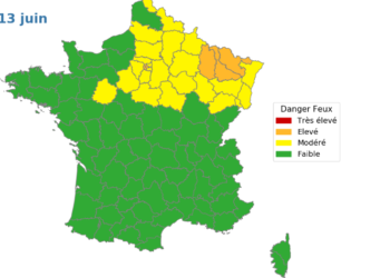 Météo des forêts, 2 départements en alerte orange