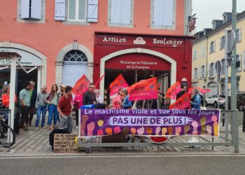 A Tarbes une manifestation pour protester contre la venue de Gérard Depardieu