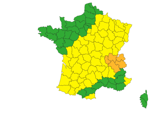 Tarbes et les Hautes Pyrénées en alerte aux orages ce 14 août