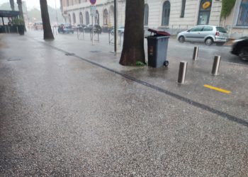 Des trombes d'eau sur Tarbes ce mardi en fin d'après midi