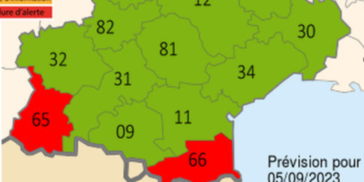 La pollution aux sables et particules fines s'aggrave ce mardi à Tarbes