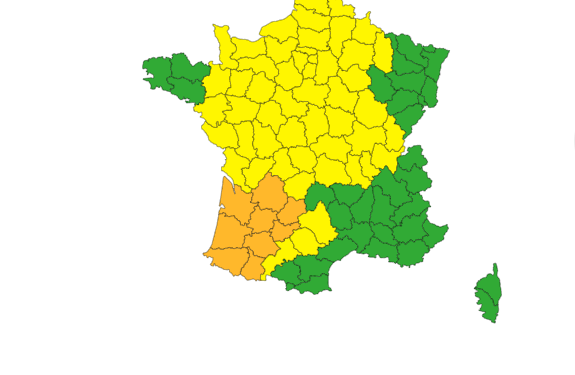 Orages Violents, les Hautes Pyrénées passent en alerte vigilance orange