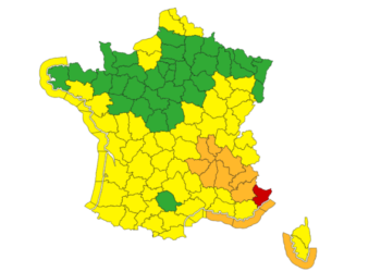 Pluies Inondations - Météo France place un département en alerte vigilance rouge