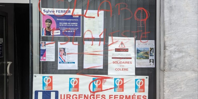 La permanence de la députée Sylvie Ferrer vandalisée