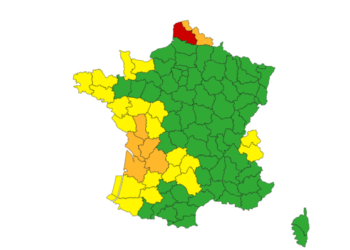 Le Pas de Calais en alerte météo vigilance Rouge crues inondations