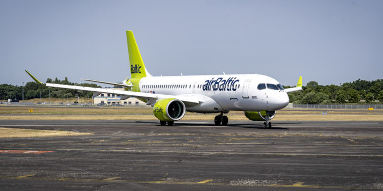 à Dubai, Airbus annonce une 1ere vente de 30 avions A220-300 à airBaltic