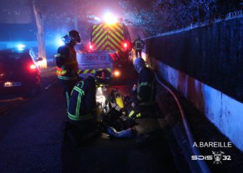 Violent incendie dans le Gers, un homme grièvement blessé sauvé des flammes