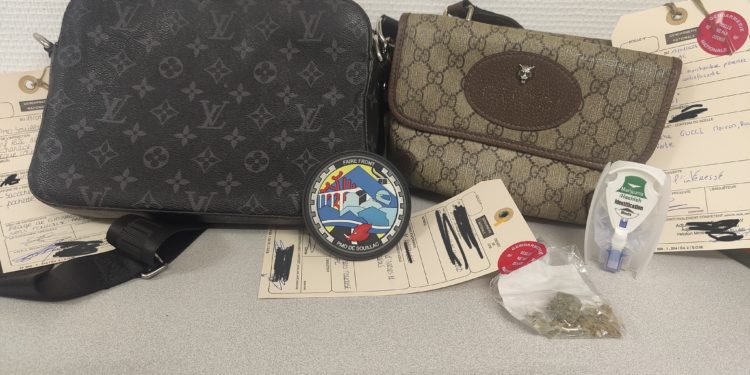 Occitanie, en grand excès de vitesse, il transportait drogue et sacs Vuittons contrefaits