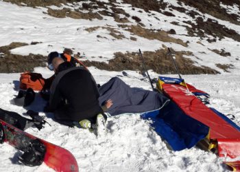 Les gendarmes secourent un skieur blessé à Peyragudes