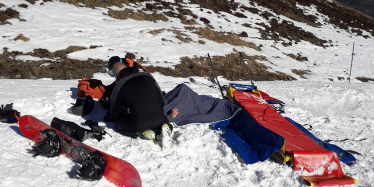 Les gendarmes secourent un skieur blessé à Peyragudes