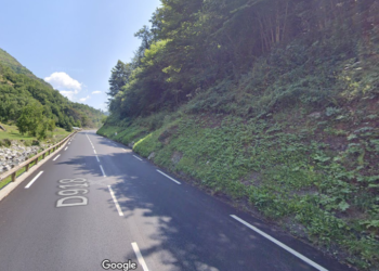 Entre Luz et Barèges, une route s'effondre, la circulation perturbée