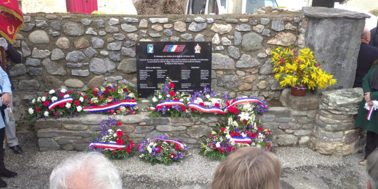 Une commémoration pour les victimes de la rafle de Rebouc le18 février 1944