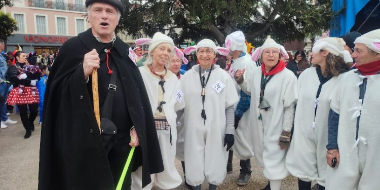 La foule au Carnaval Bigourdan de Tarbes 2024