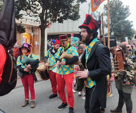 La foule au Carnaval Bigourdan de Tarbes 2024