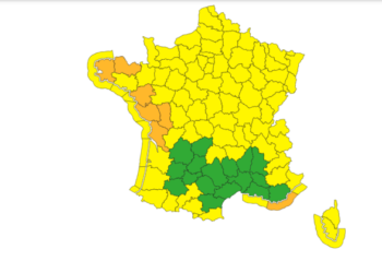 Tempête Nelson, Météo France maintient 7 départements en alerte vigilance orange