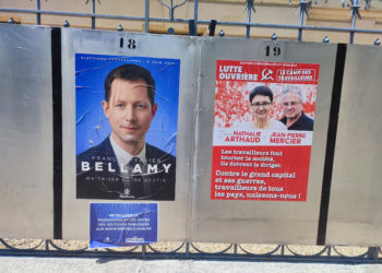 Les 38 panneaux des candidats aux élections européennes sont installés à Tarbes