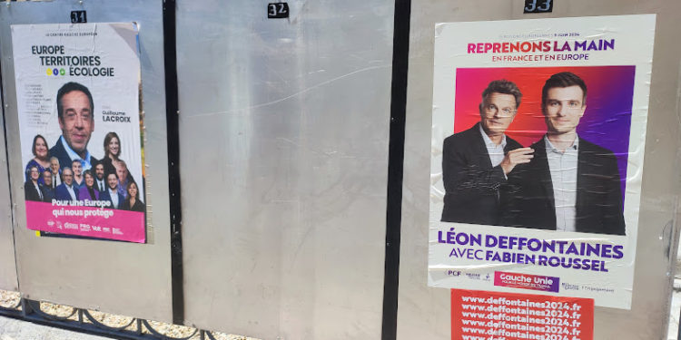 Les 38 panneaux des candidats aux élections européennes sont installés à Tarbes