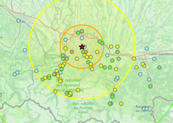 Un tremblement de terre de magnitude 4.7 annoncé à Tarbes