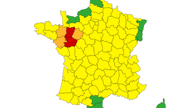 Deux départements de l'ouest en alerte vigilance rouge crues inondations