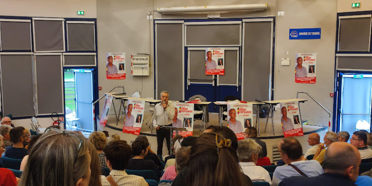 Meeting, apéro, manif, collages, dernières heures de campagne à Tarbes et dans les Hautes Pyrénées