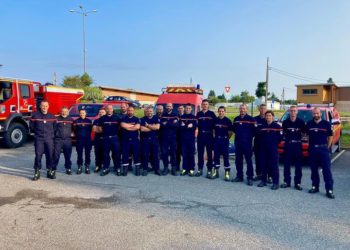 24 pompiers des Hautes Pyrénées en renfort sur les feux près de Montpellier dans l'Hérault