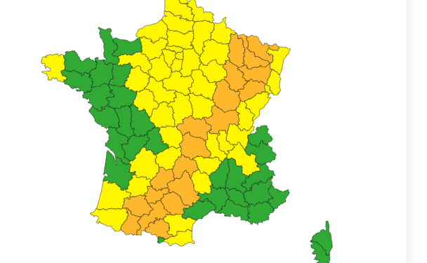Orages violents sur Tarbes samedi, Météo France hausse le niveau de vigilance