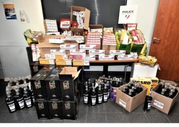Occitanie - de l'alcool et des centaines de cartouches de tabac de contrebande saisis par la police