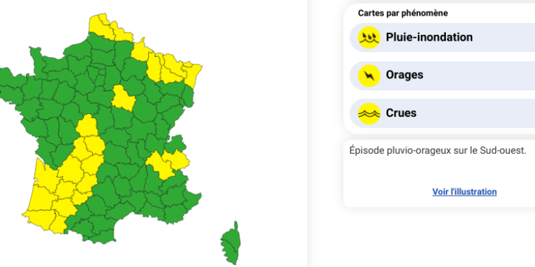 Les Hautes Pyrénées repassent en alerte météo ce vendredi